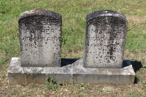 John & Lucinda Raby headstones