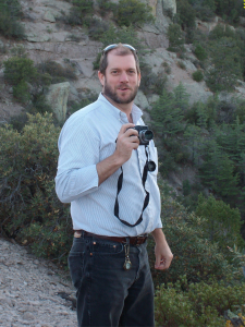 Jef holding camera